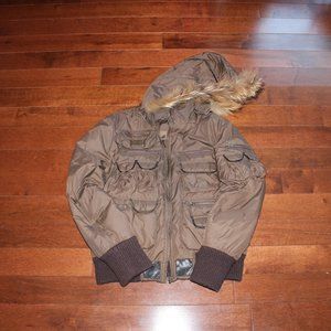 MaxMara down bomber jacket